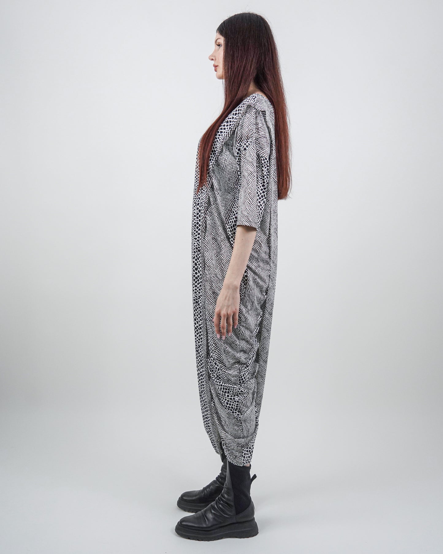 Rochie Snake Print Lalea Parte Peste Parte (S-XL)