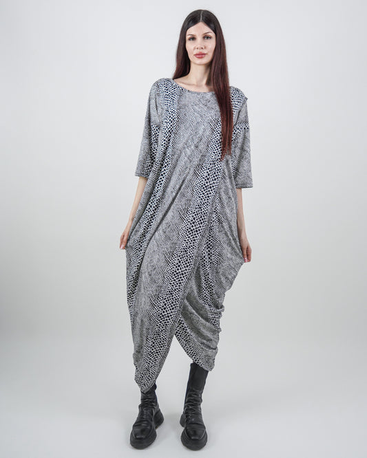 Rochie Snake Print Lalea Parte Peste Parte (S-XL)