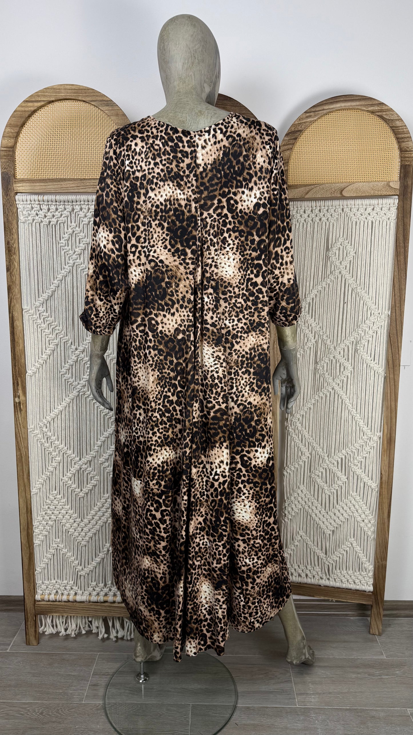 ROCHIE ANIMAL PRINT CU CROIALA LEJERA