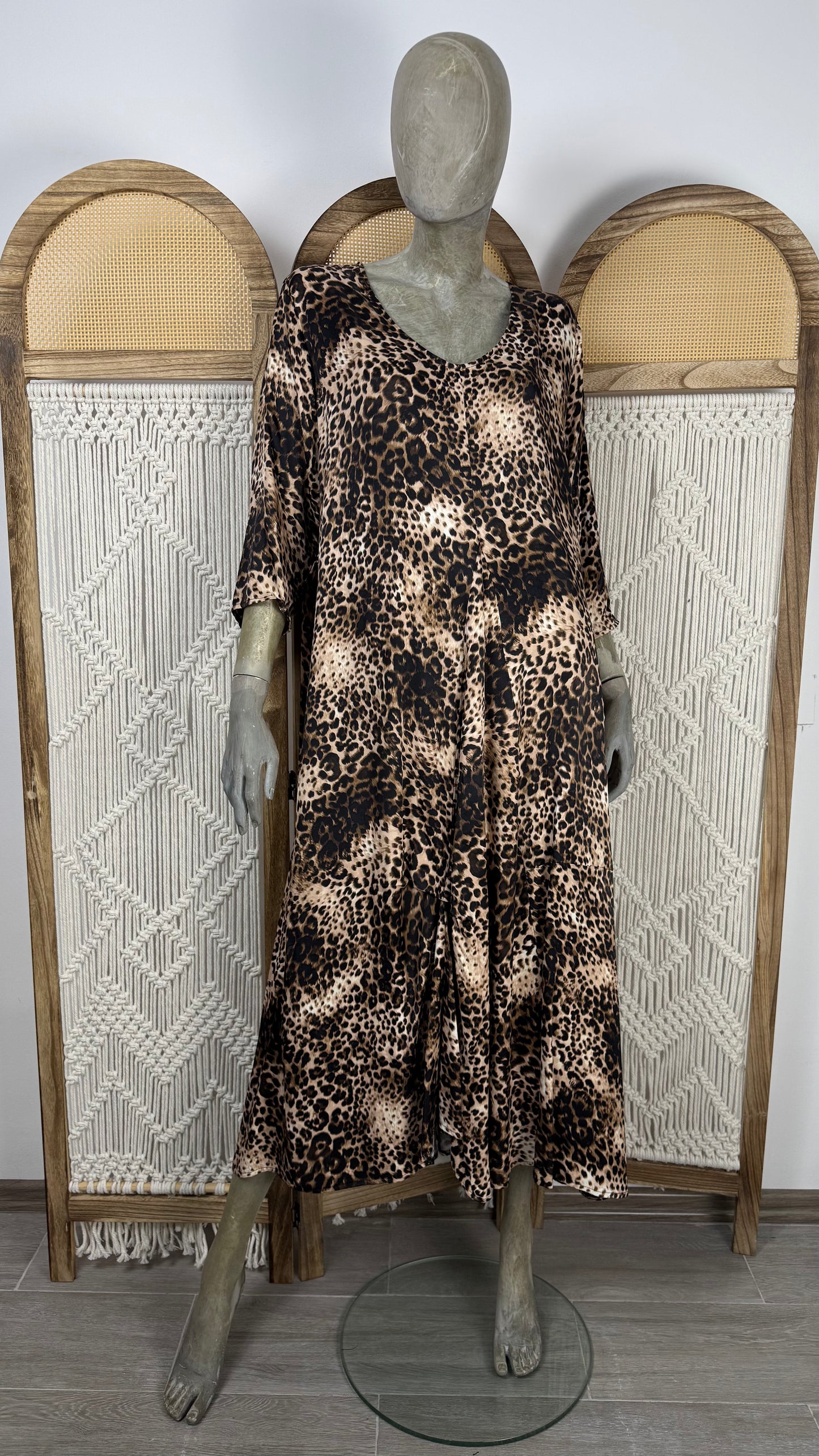 ROCHIE ANIMAL PRINT CU CROIALA LEJERA