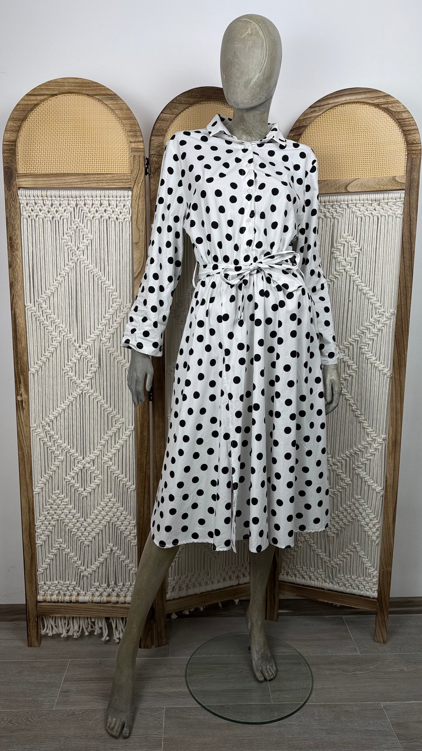 ROCHIE CAMASA CU PRINT BULINE SI CORDON