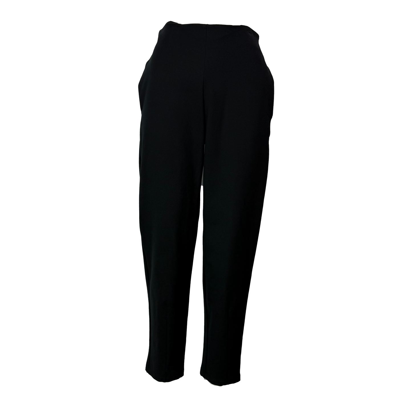 Pantaloni negri conici minimalisti