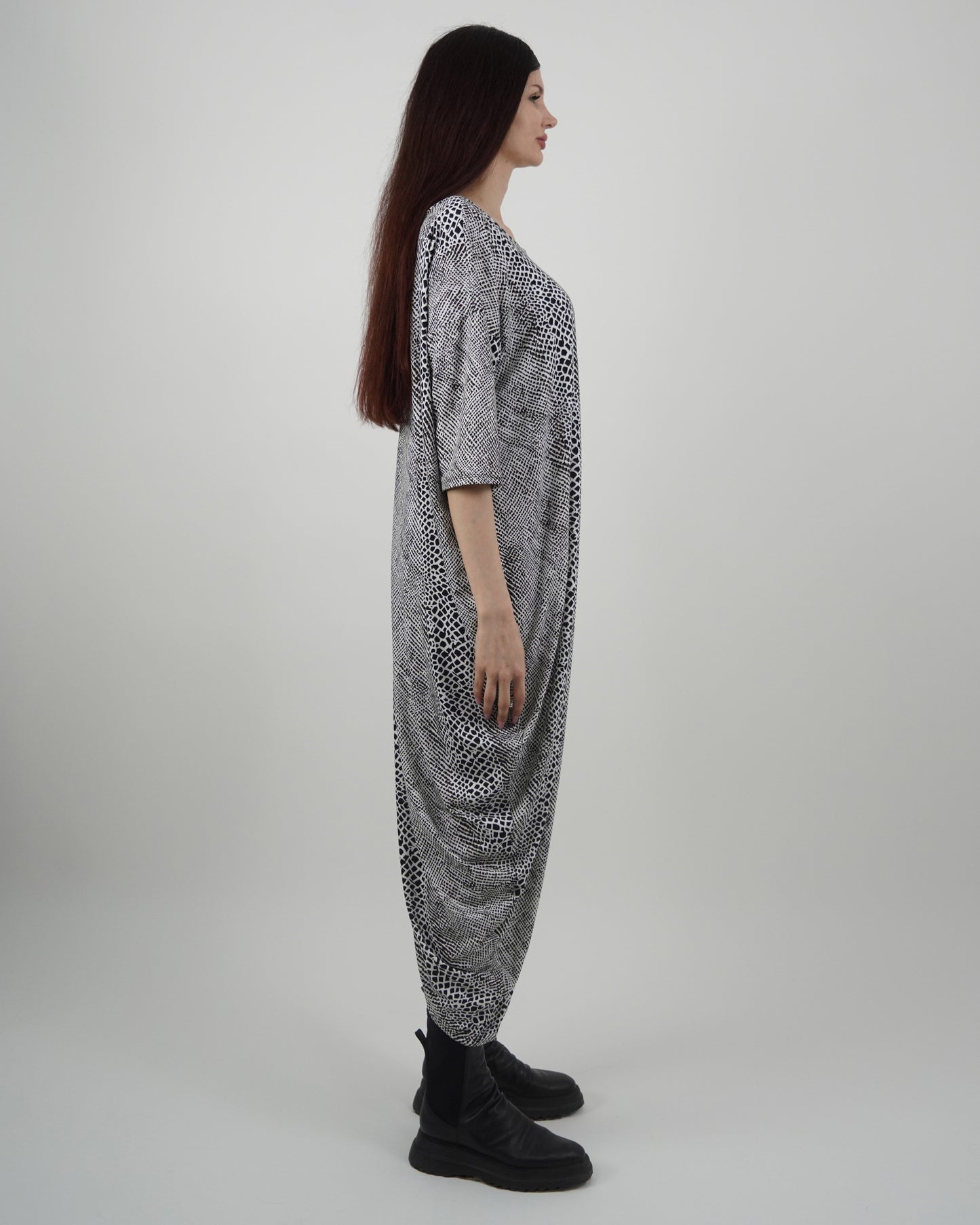 Rochie Snake Print Lalea Parte Peste Parte (S-XL)