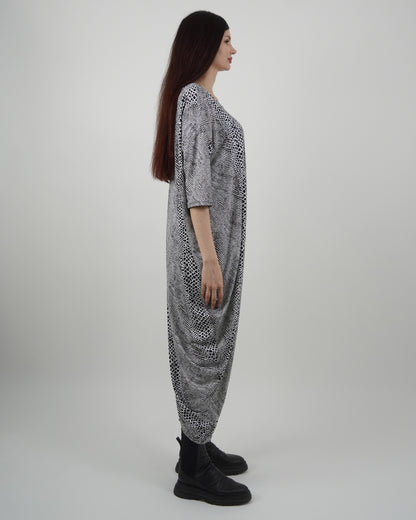Rochie Snake Print Lalea Parte Peste Parte (S-XL)