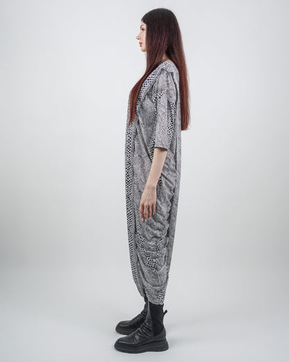 Rochie Snake Print Lalea Parte Peste Parte (S-XL)