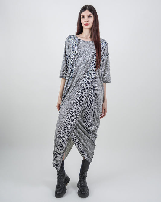 Rochie Snake Print Lalea Parte Peste Parte (S-XL)