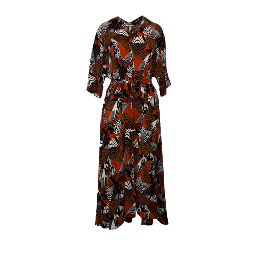 ROCHIE CAMASA PRINT GRAFIC ROSU-NEGRU