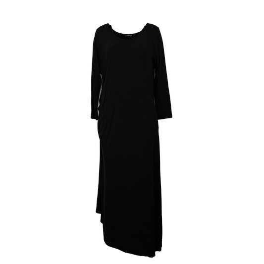 ROCHIE NEAGRA LUNGA CU SNUR SI MANECA LUNGA