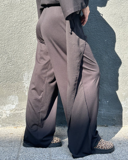Pantaloni Wide-Leg Petrecuți cu Șnur (S-XL)