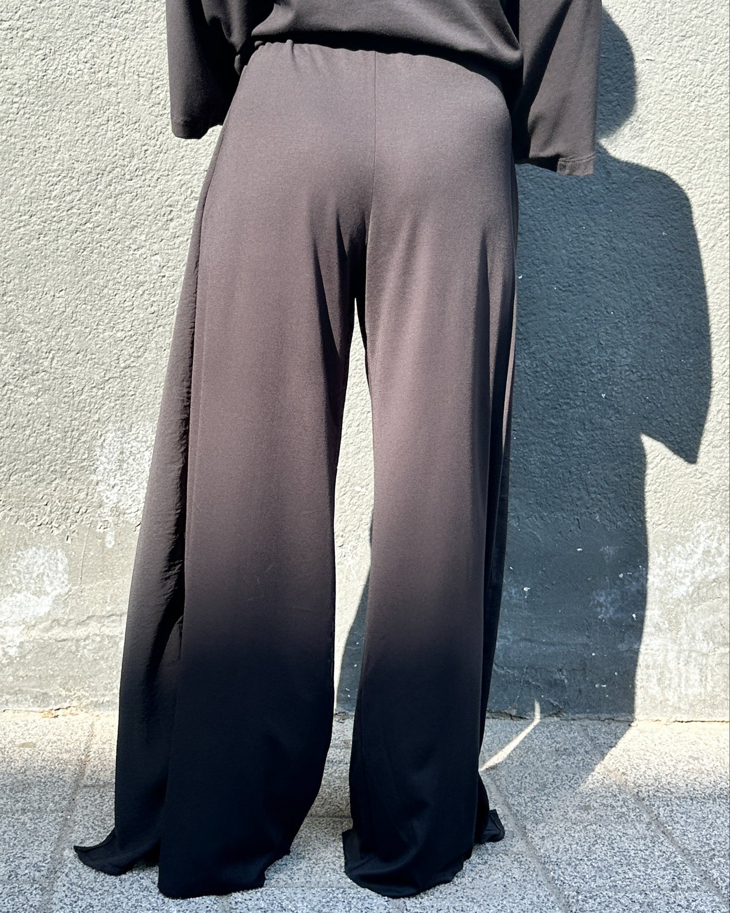 Pantaloni Wide-Leg Petrecuți cu Șnur (S-XL)