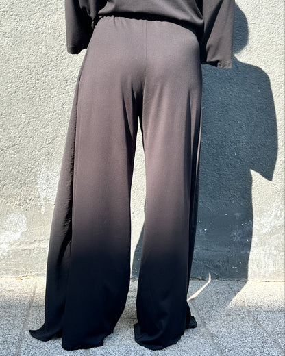 Pantaloni Wide-Leg Petrecuți cu Șnur (S-XL)
