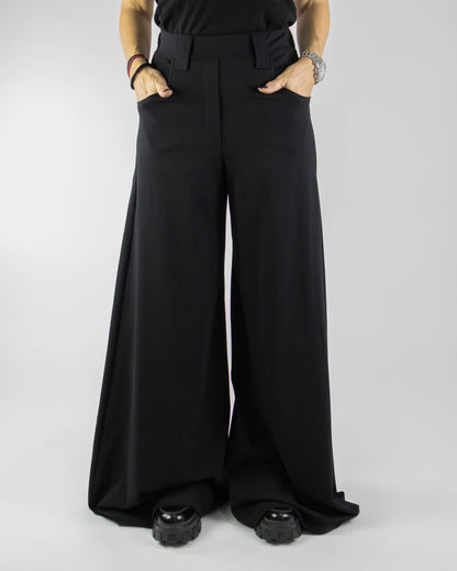 Pantaloni Wide-Leg din Jerse de Bumbac Premium (S-XL)