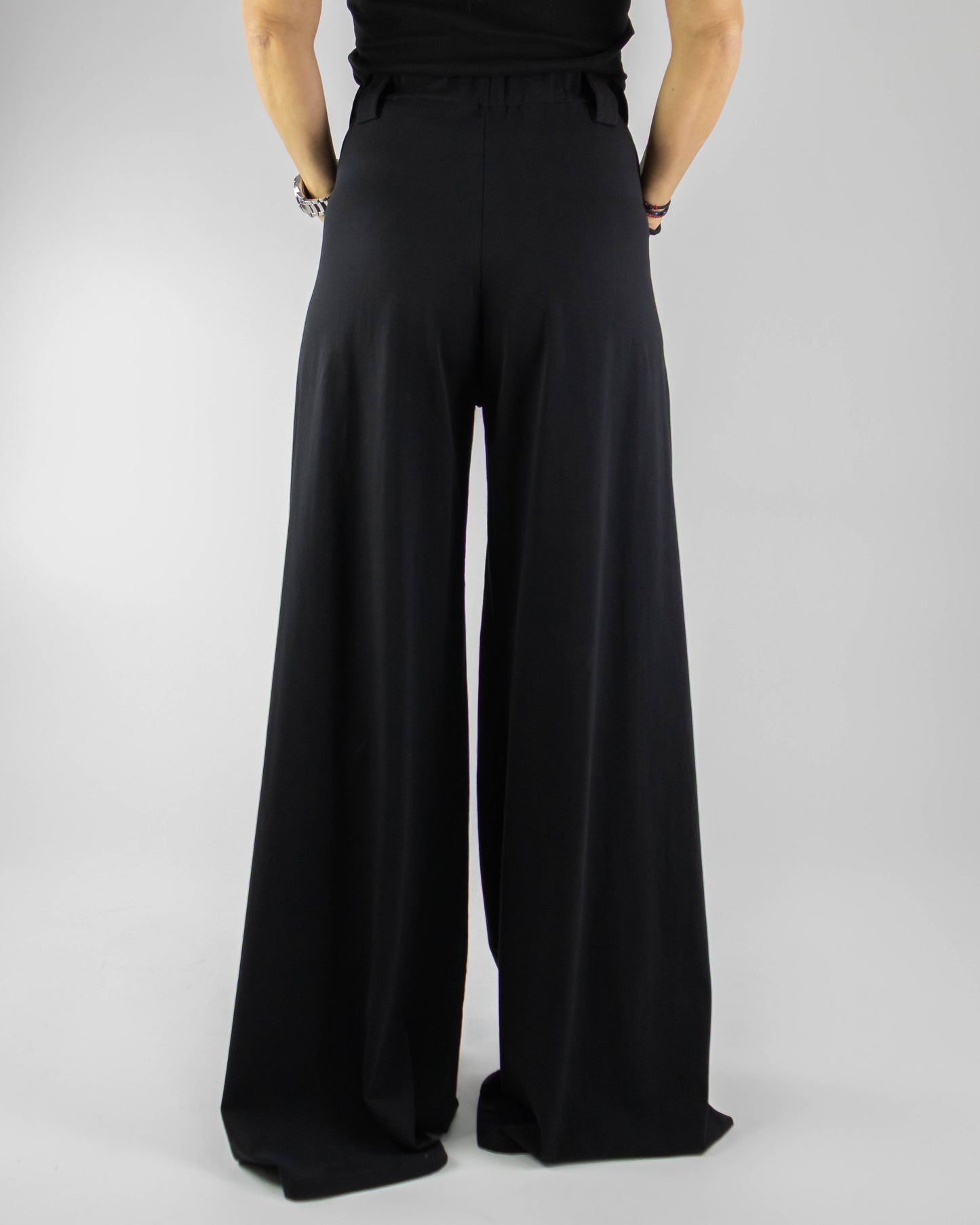 Pantaloni Wide-Leg din Jerse de Bumbac Premium (S-XL)