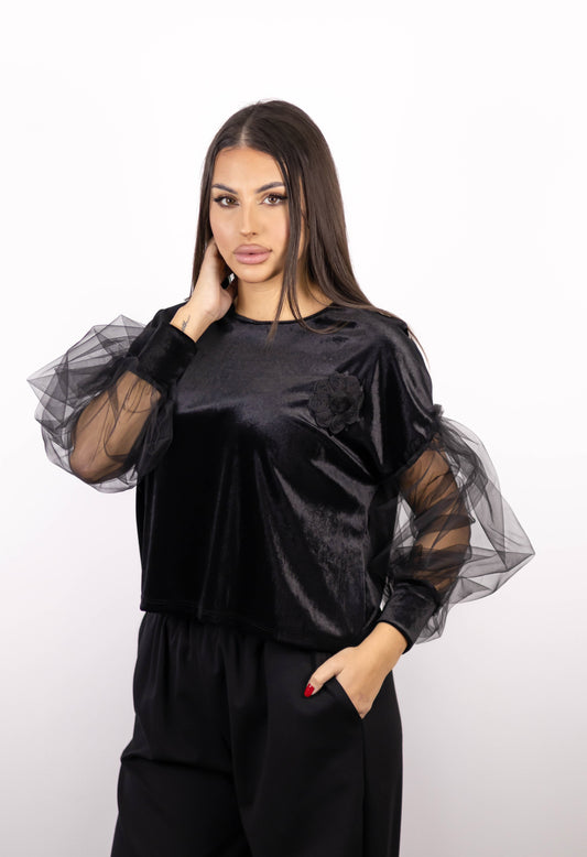Bluza Maneca Tulle