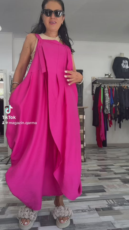 Sarafan Arhitectural Roz (S-XL)